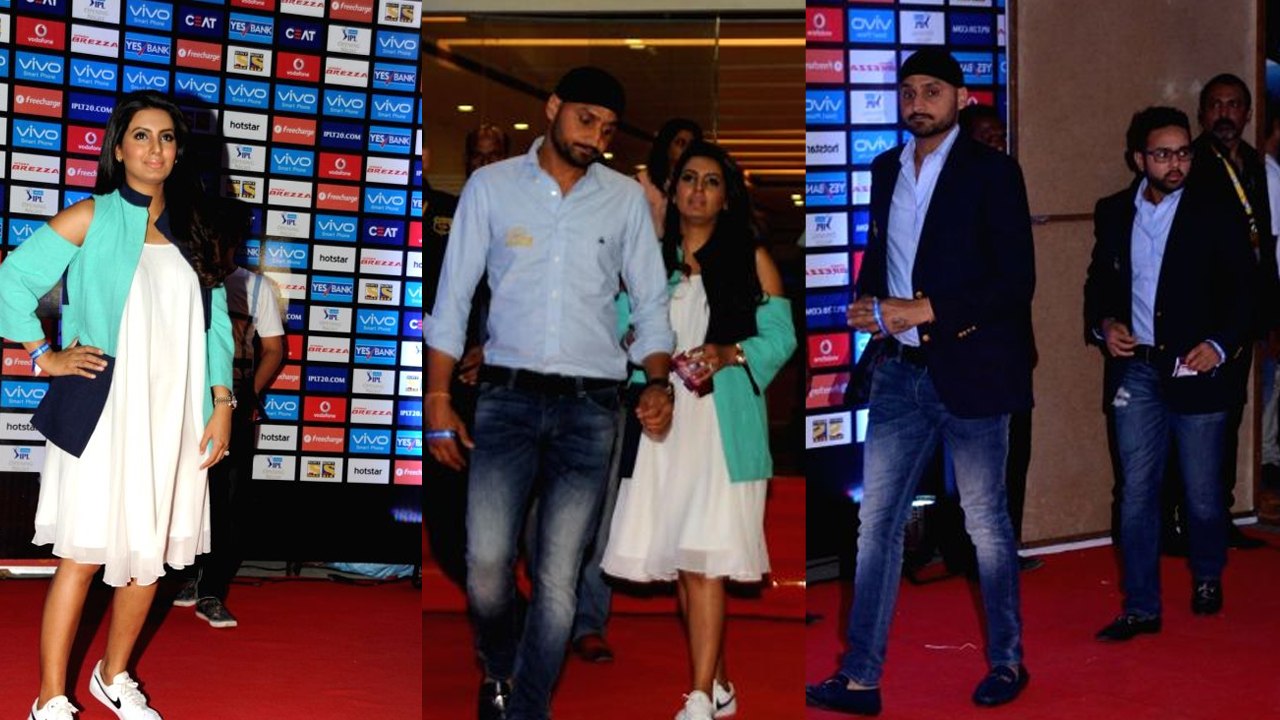 Harbhajan Singh Attend Red Carpet Of IPL 2016 Opening Ceremony