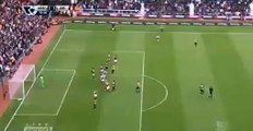 Laurent Koscielny Goal West Ham 3-3 Arsenal PRemier LEauge