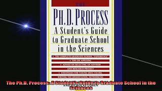 EBOOK ONLINE  The PhD Process A Students Guide to Graduate School in the Sciences  BOOK ONLINE