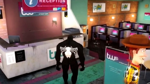 Spiderman Songs Lyrics ♫ Chimbarah ♫ Toy Story Woody & Elsa Snow