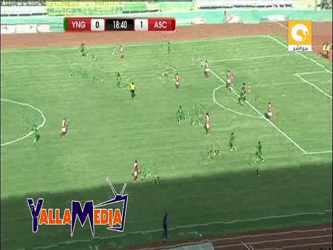 هدف يانغ افريكانز الاول ( يانغ أفريكانز 1 - 1 الأهلي المصري ) دورى ابطال افريقيا
