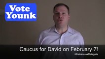 Be a Younk Delegate - We need you at caucuses