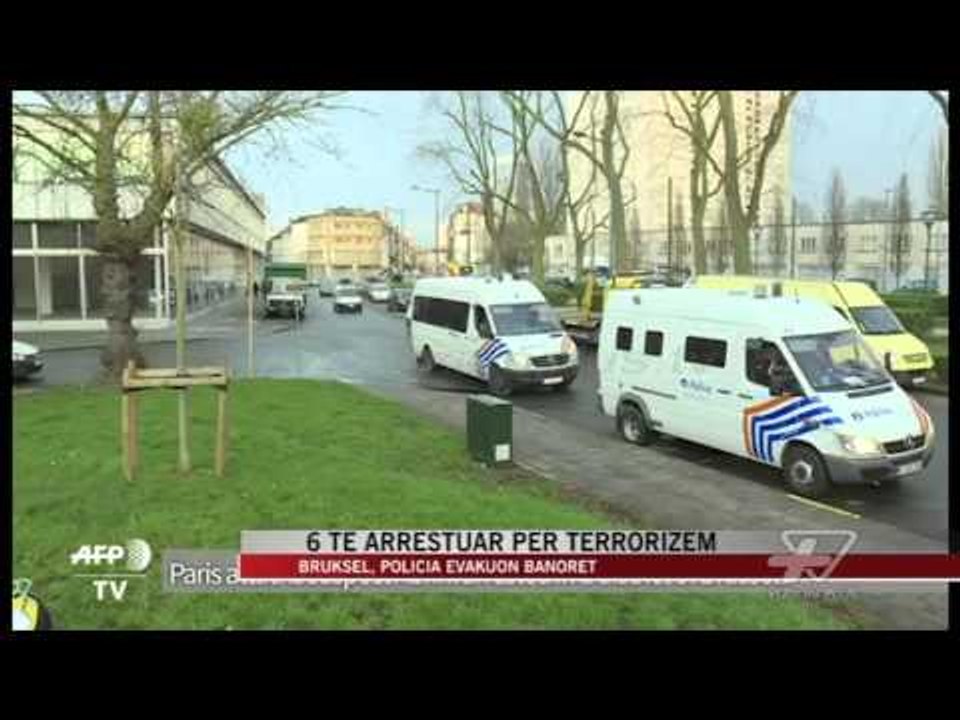 Bruksel, 6 të arrestuar për terrorizëm - News, Lajme - Vizion Plus