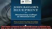 READ book  John Baylors Blueprint for Maximizing College at Minimal Cost How to Find Your Best Fit  FREE BOOOK ONLINE