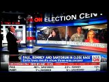 CNN CAUGHT CUTTING RON PAUL FEED WHILE SOLDIER TELLS TRUTH ABOUT THE WAR! IOWA JAN 3/12