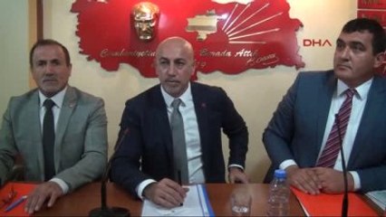 Sivas - CHP'li Aksünger: Davutoğlu, Ağzını Toparlasın
