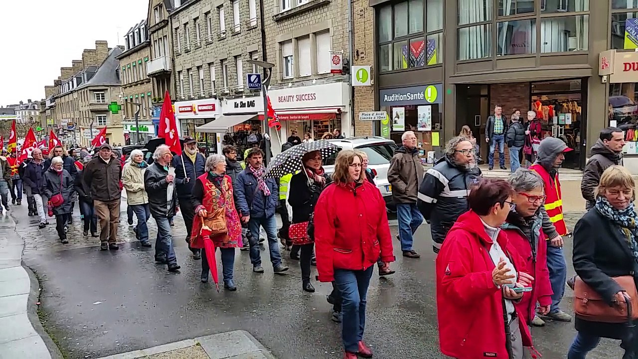 Manifestation contre la loi Travail à Avranches