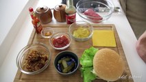 Ev Yapımı Hamburger Tarifi - İdil Tatari - Yemek Tarifleri - Homemade Juicy Burger