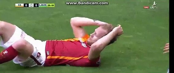 Lukas Podolski Big Miss - Galatasaray 0-0 Rize 09-04-2016