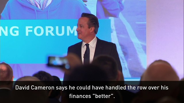 Panama Papers row: David Cameron takes blame