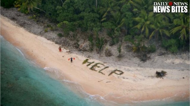 Shipwrecked Sailors Are Rescued Off A Pacific Island After Spelling The Word ‘Help’