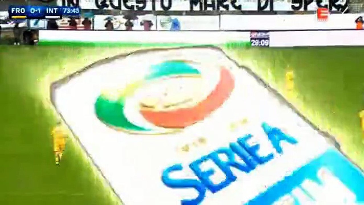 Mauro Icardi Goal - Frosinone 0 - 1 Inter - 09-04-2016