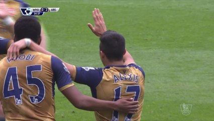 West Ham 0-2 Arsenal (but d'Alexis Sanchez)