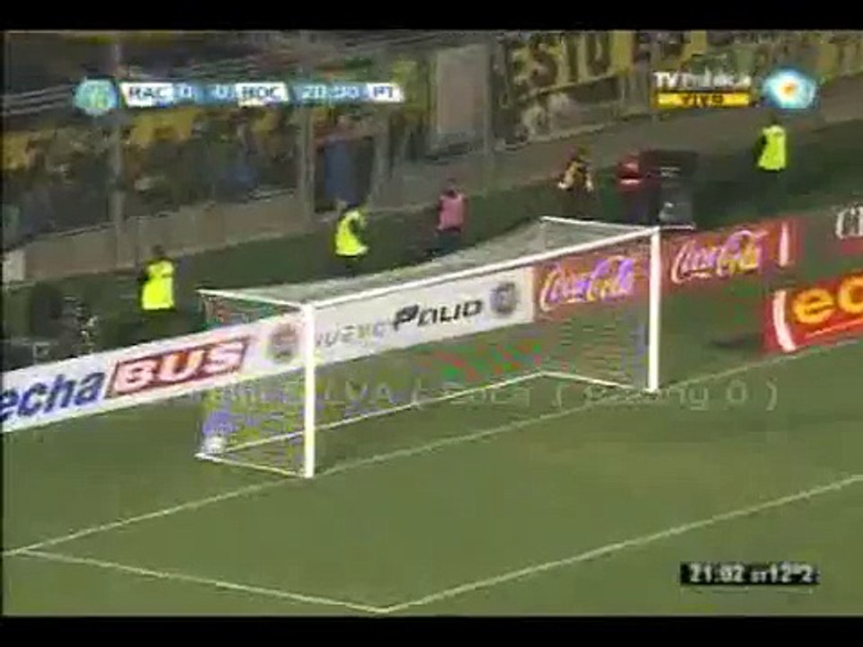 08/08/2012 Primer Gol de Boca Vs. Racing,  Final Copa Argentina