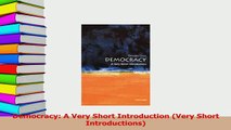 PDF  Democracy A Very Short Introduction Very Short Introductions Download Online