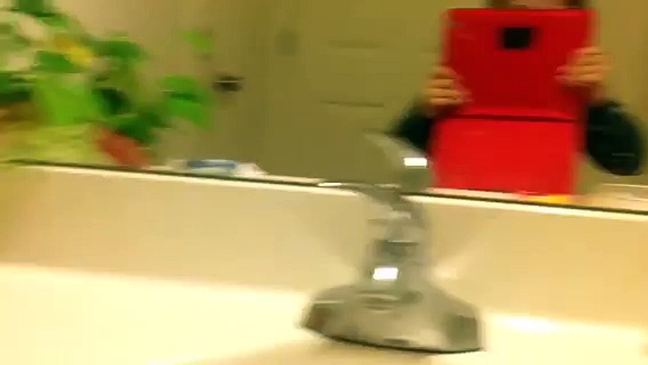 Water with toothpaste and soap.