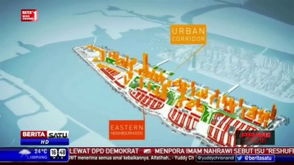 Sejumlah Bangunan di Pulau G Teluk Jakarta Mulai Berdiri