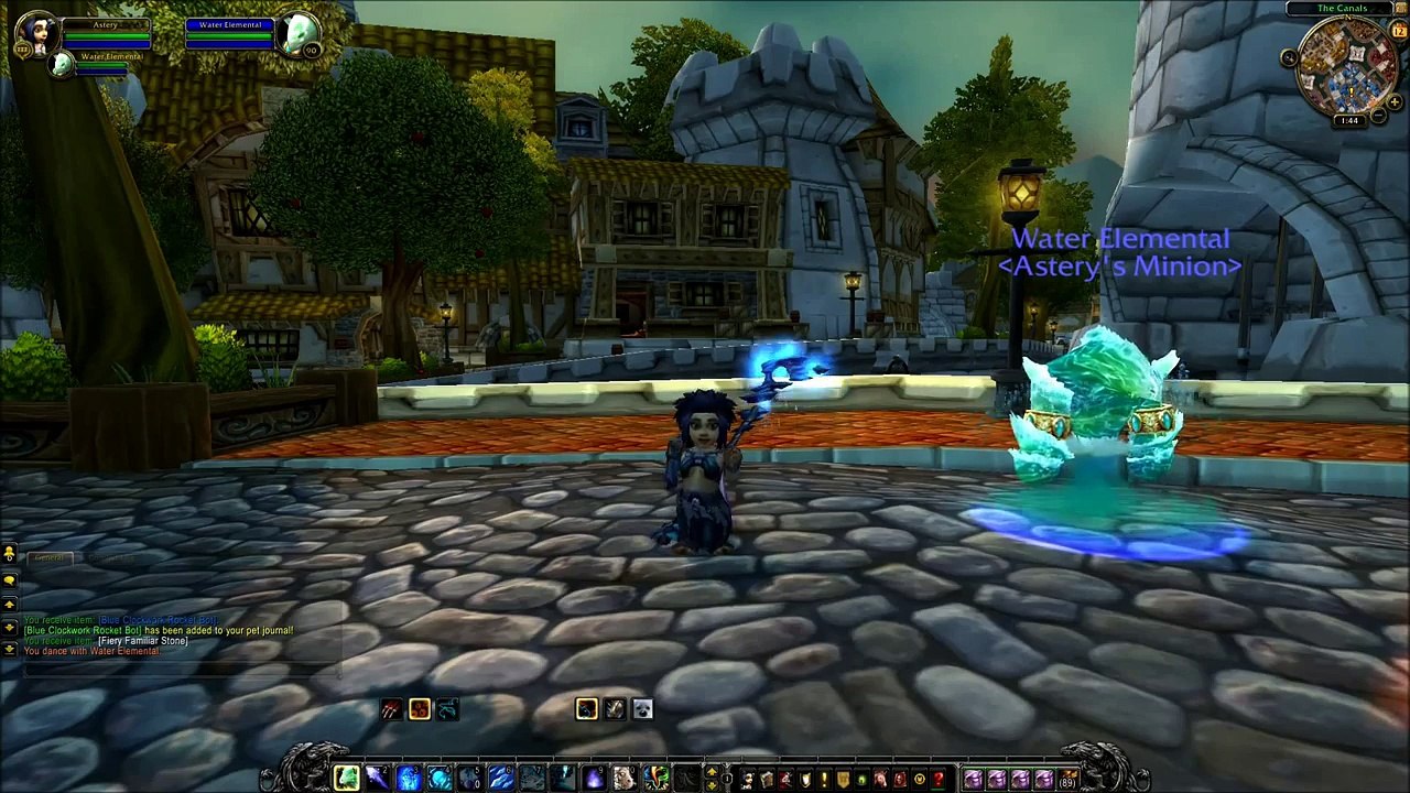 Female gnome casting/dance WoD
