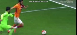 Emre Colak - Goal Galatasaray 1-0 Rizespor - 09-04-2016