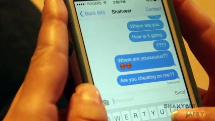 When you don't reply to her text msg By Shahveer Jafry​