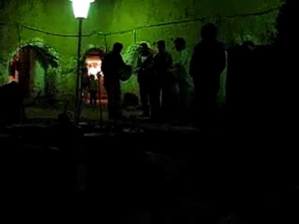 Traditional music-group in Gharian . زكرة غريانية صح في حوش حفر