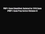 Read PMP® Exam Simplified: Updated for 2016 Exam (PMP® Exam Prep Series) (Volume 4) Ebook Free