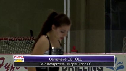 Genevieve Scholl - 2016 Super Series VISi - Rink 2 (Kraatz)