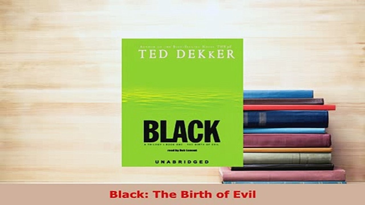 Download  Black The Birth of Evil  Read Online