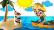 Elsa Lost at Sea * Disney Frozen Movie Clips of Play Doh Stop Motion Animation