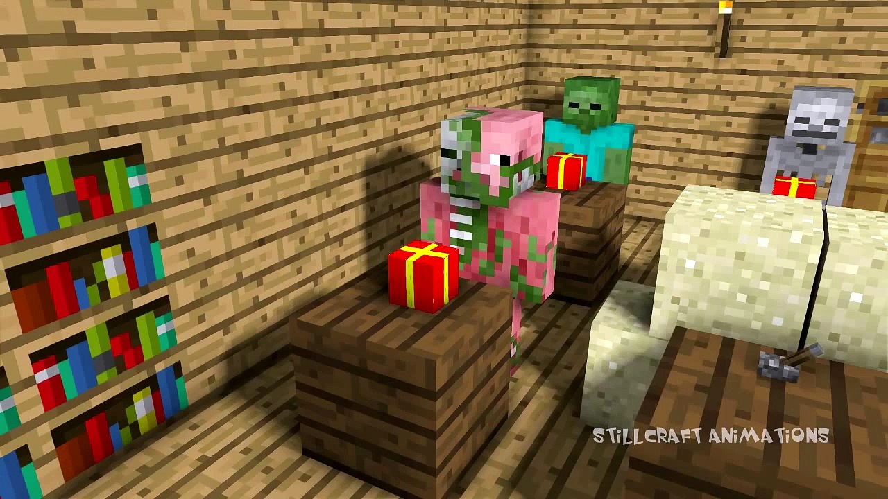 Minecraft - Szkoła Potworów Odc. 11 Prezenty