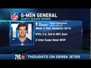 Manning podría seguir ejemplo de Jeter en NY