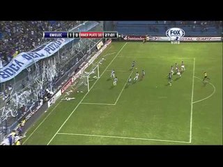 Mondaini marca para Emelec