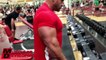 JAY CUTLER - CHEST AND TRICEPS WORKOUT 11 DAYS OUT UPDATE 2013 MR OLYMPIA