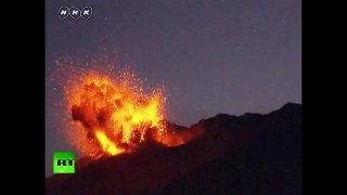RAW: Sakurajima volcano erupts 50km from nuclear plant in Japan