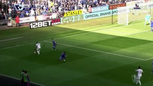 هدف فوز سوانسي سيتي علي تشيلسي من الاسبوع 33 الدوري الانجليزي