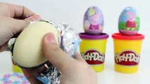 Peppa Pig Surprise Eggs Play Doh Eggs Juguetes Peppa Pig Huevos Sorpresa Toy Videos Part 4