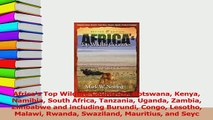 PDF  Africas Top Wildlife Countries Botswana Kenya Namibia South Africa Tanzania Uganda Download Online