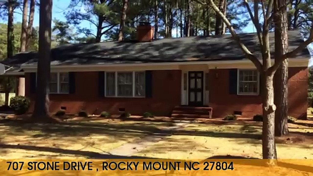 Home For Sale: 707 STONE DRIVE  ROCKY MOUNT, North Carolina 27804