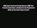 Read RMA Exam Flashcard Study System: RMA Test Practice Questions & Review for the Registered