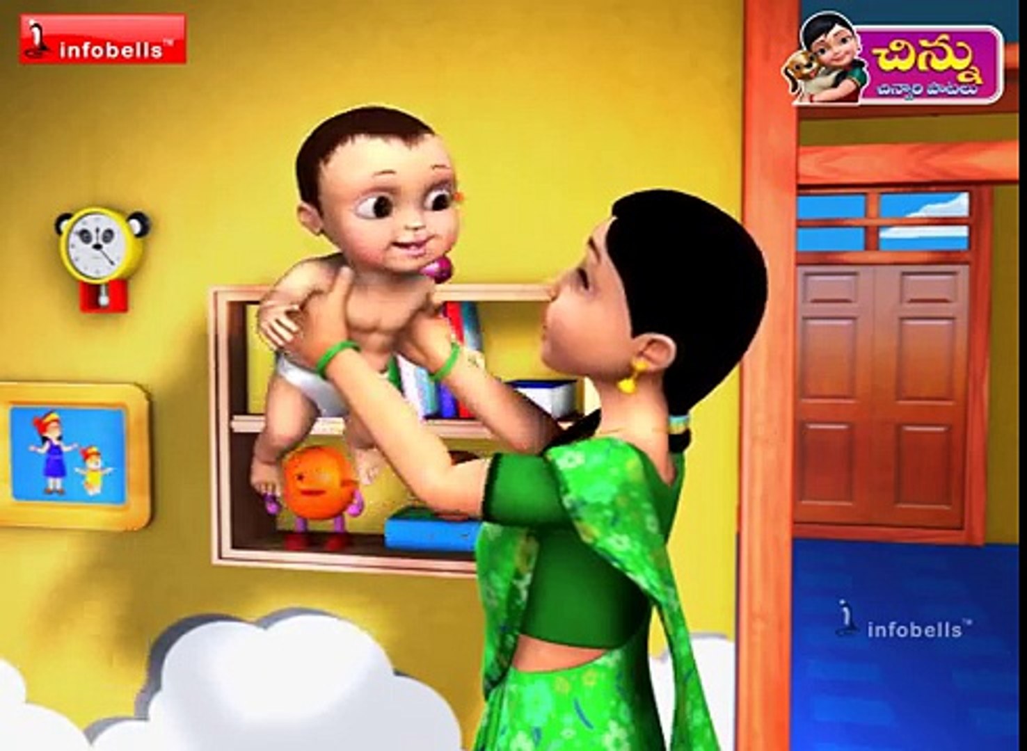 Baby Song - Chinnu Telugu Rhymes for kids - Dailymotion Video