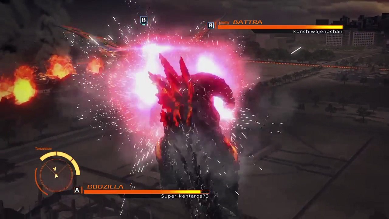 ゴジラ-GODZILLA-VS 再戦 バーニングゴジラvsバトラ