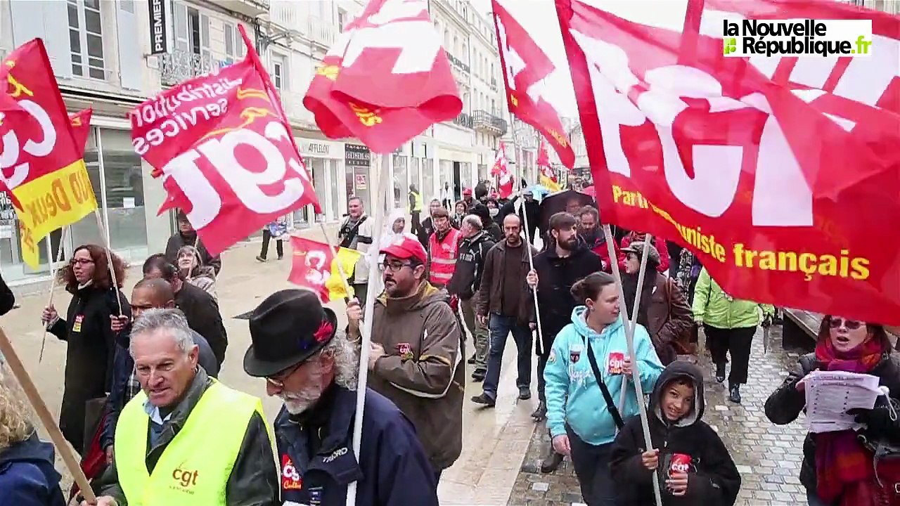 VIDEO. Niort : Manif contre la loi El Khomri