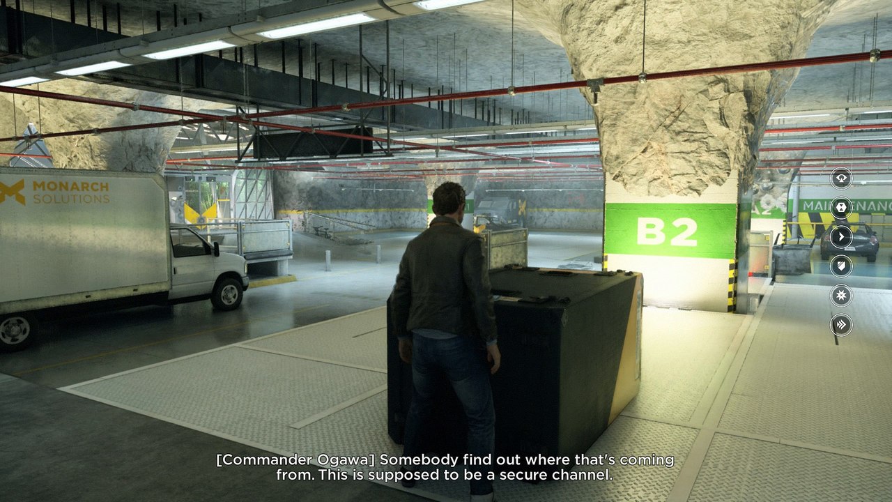 Quantum Break - Research Facility: Audio Book Joke on Monarcg Comms Easter Egg Gameplay Sequence Xbox One