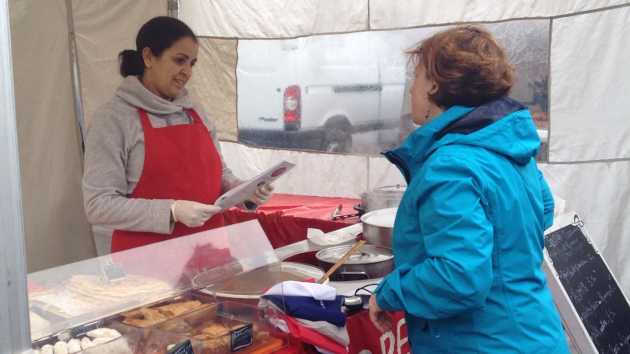 Isabelle Attard a pris le départ de sa marche à travers la circonscription
