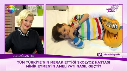 Eymen yeniden hayata tutundu!