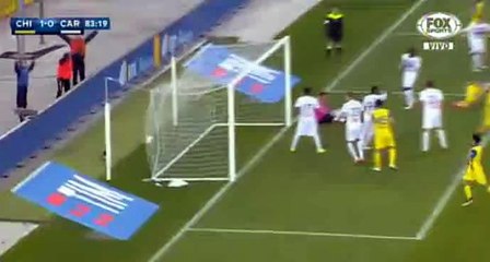 Sergio Pellissier Goal - Chievo 1 - 0 Carpi - 09-04-2016