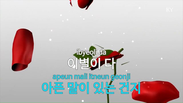 [KY 금영노래방] 김광석,성시경 - 그런 걸까 (KY Karaoke No.KY48992)