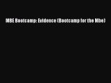 Read MBE Bootcamp: Evidence (Bootcamp for the Mbe) Ebook Free