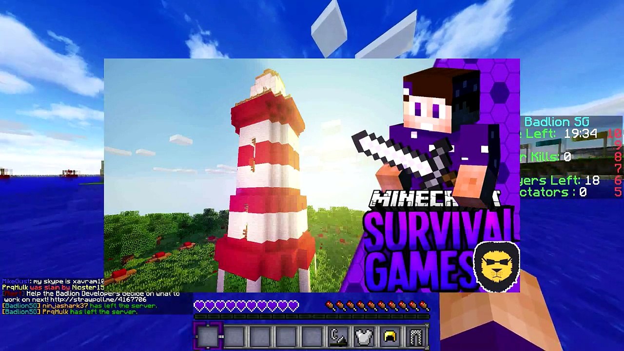 FAIL | Minecraft Survival Games [Badlion] /w xFlqnt EP-8