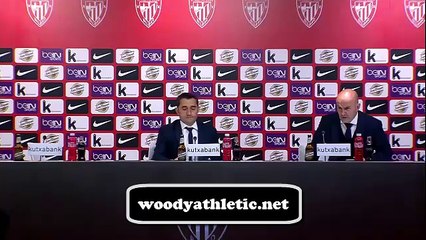 Valverde tras Athletic Rayo 10-4-2016 woodyathletic.net